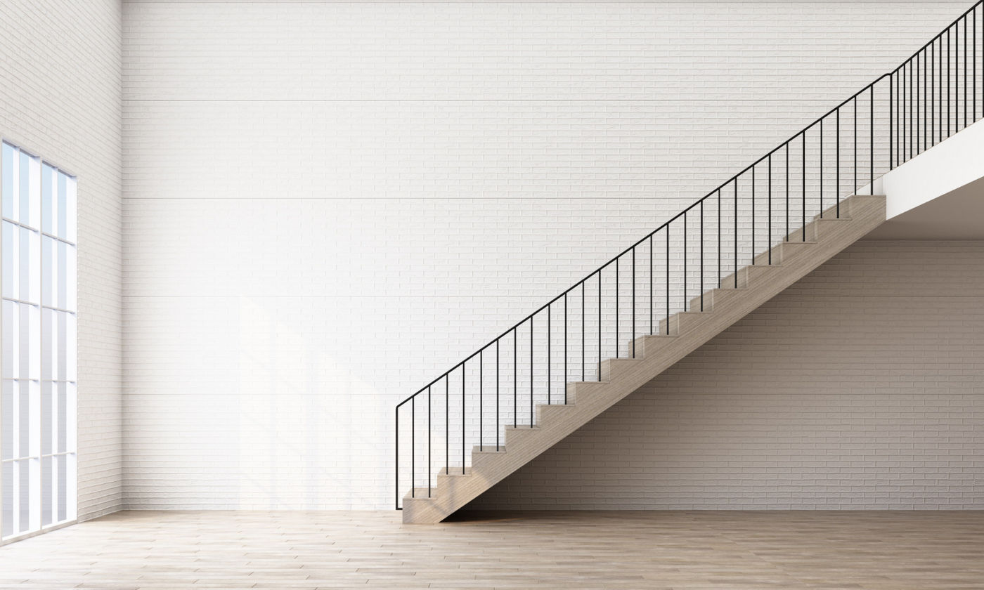 schody proste w domu