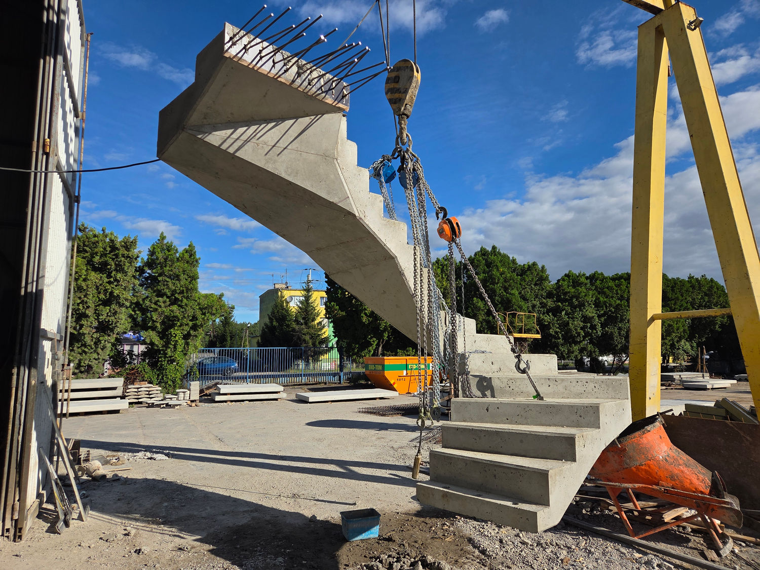 gotowe schody prefabrykowane Grodzisk Wielkopolski